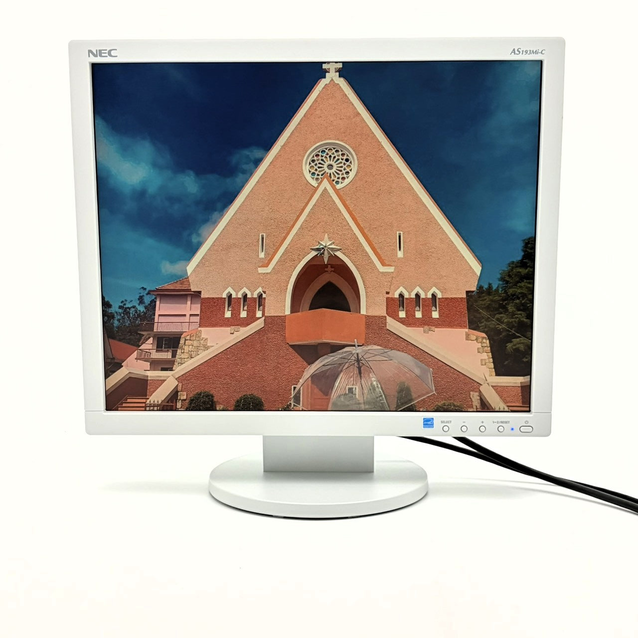 中古モニター】19インチ メーカー NEC 型番 LCD-AS193MI-C 入力端子 D