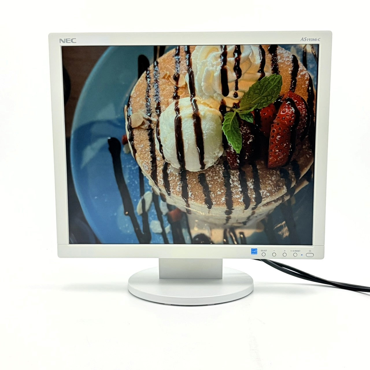 【中古モニター】19インチ メーカー NEC 型番 LCD-AS193MI-C 入力端子 D-Sub DVI 解像度 1280x1024 Cランク 中古 液晶 モニター PC ディスプレイ