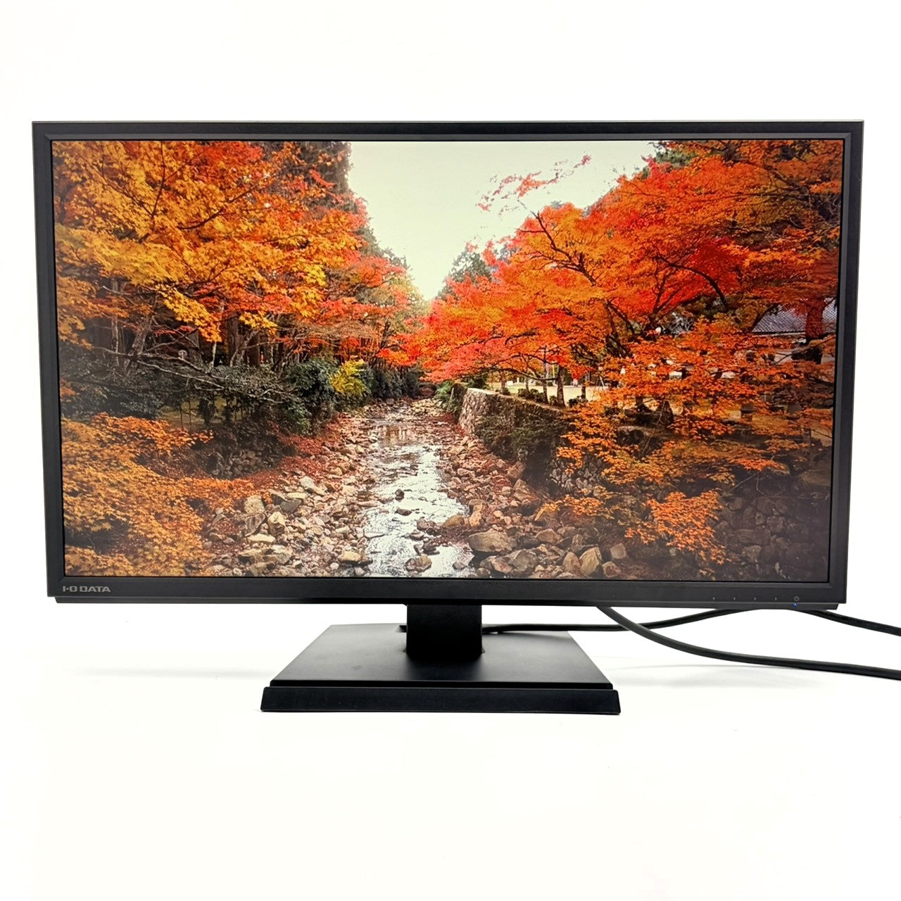 【中古モニター】23.8インチ メーカー I-ODATA 型番 LCD-AH241EDB 入力端子 D-Sub HDMI 解像度 1920x1080 Cランク 中古 液晶 モニター PC ディスプレイ