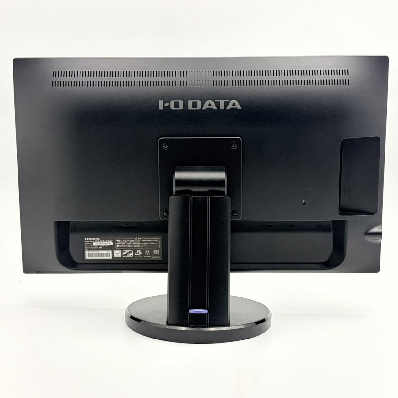【中古モニター】23.8インチ メーカー I-ODATA 型番 LCD-MF245EDB-F 入力端子 HDMI D-Sub DVI 解像度 1920x1080 Aランク 中古 液晶 モニター PC ディスプレイ
