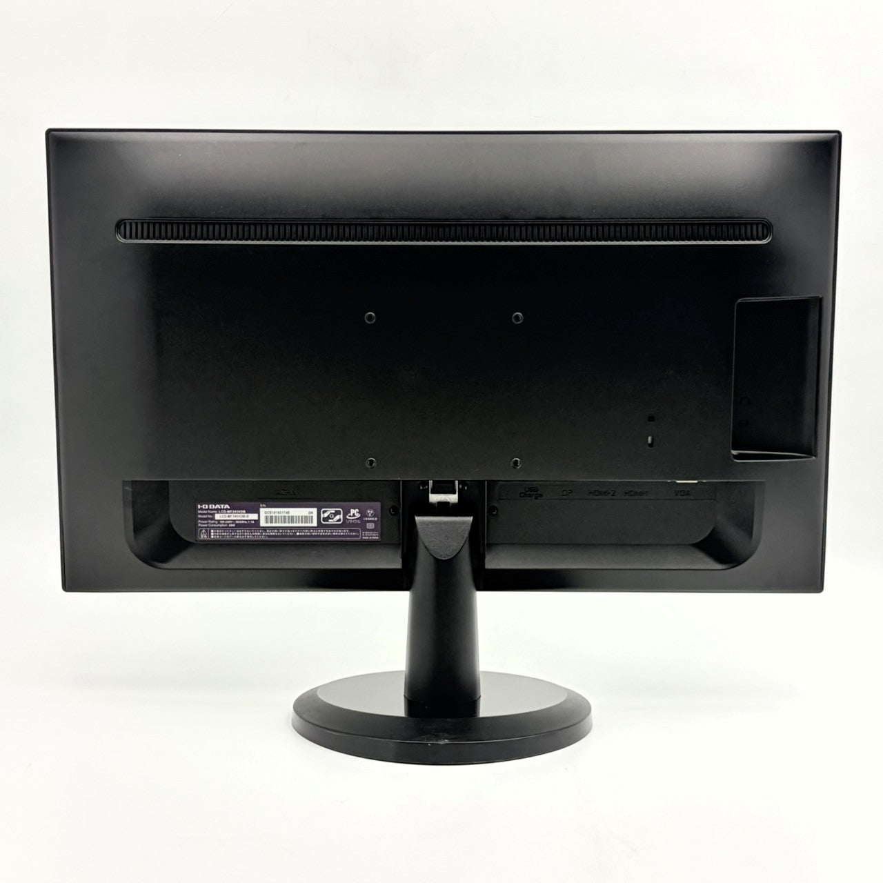 【中古モニター】23.8インチ メーカー I-ODATA 型番 LCD-MF245XDB 入力端子 HDMI D-Sub Displayport 解像度 1920x1080 Cランク 中古 液晶 モニター PC ディスプレイ