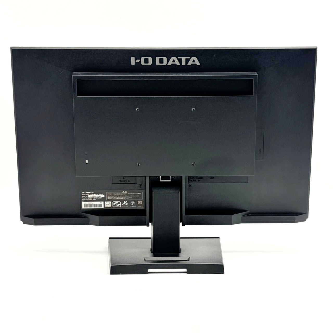 【中古モニター】23.8インチ メーカー I-ODATA 型番 LCD-AH241XDB 入力端子 HDMI D-Sub 解像度 1920x1080 Cランク 中古 液晶 モニター PC ディスプレイ