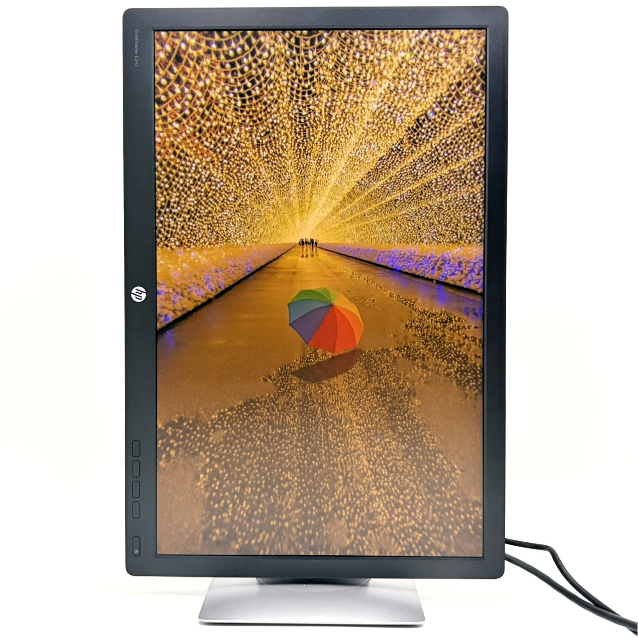 【中古モニター】24インチ メーカー HP 型番 E242 入力端子 D-Sub HDMI Displayport 解像度 1920x1080 Aランク 中古 液晶 モニター PC ディスプレイ