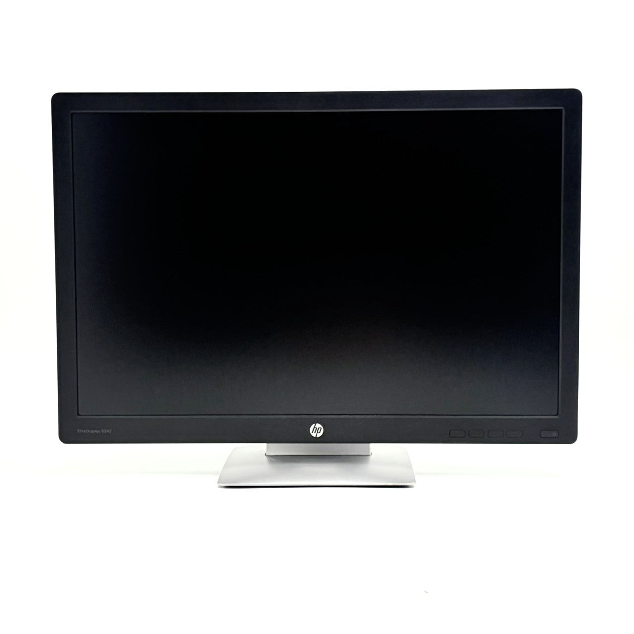 【中古モニター】24インチ メーカー HP 型番 E242 入力端子 D-Sub HDMI Displayport 解像度 1920x1080 Cランク 中古 液晶 モニター PC ディスプレイ)