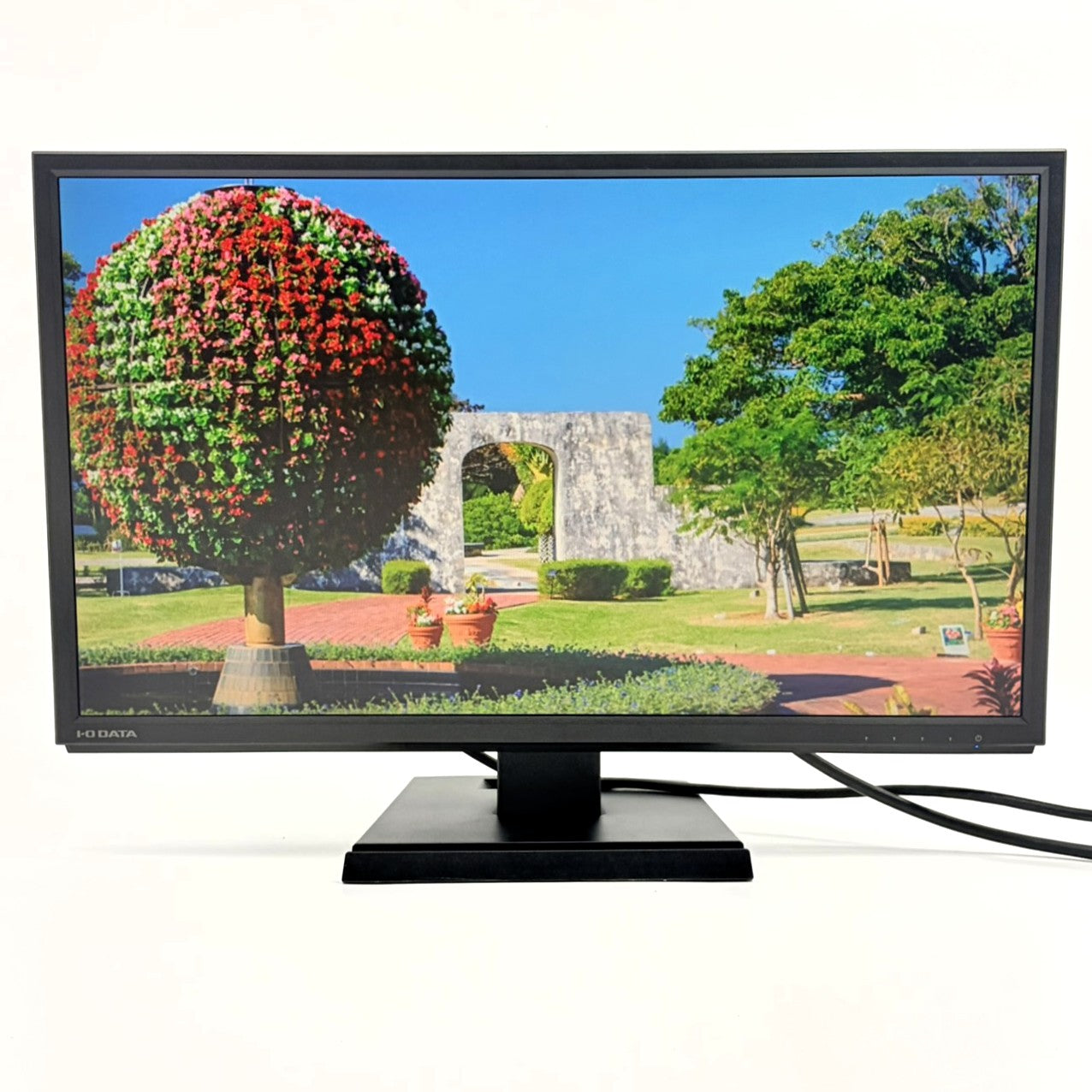 【中古モニター】21.5インチ メーカー I-O DATA 型番 LCD-AH221EDB 入力端子 HDMI D-Sub 解像度 1920x1080 Cランク 中古 液晶 モニター PC ディスプレイ