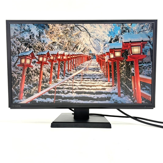 【中古モニター】21.5インチ メーカー I-O DATA 型番 LCD-AD223EDB 入力端子 D-Sub DVI 解像度 1920x1080 Aランク 中古 液晶 モニター PC ディスプレイ