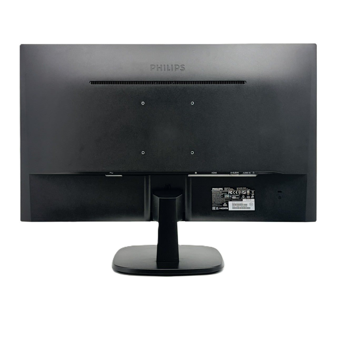 中古モニター】27インチ メーカー PHILIPS 型番 273V7QJAB/11 入力端子