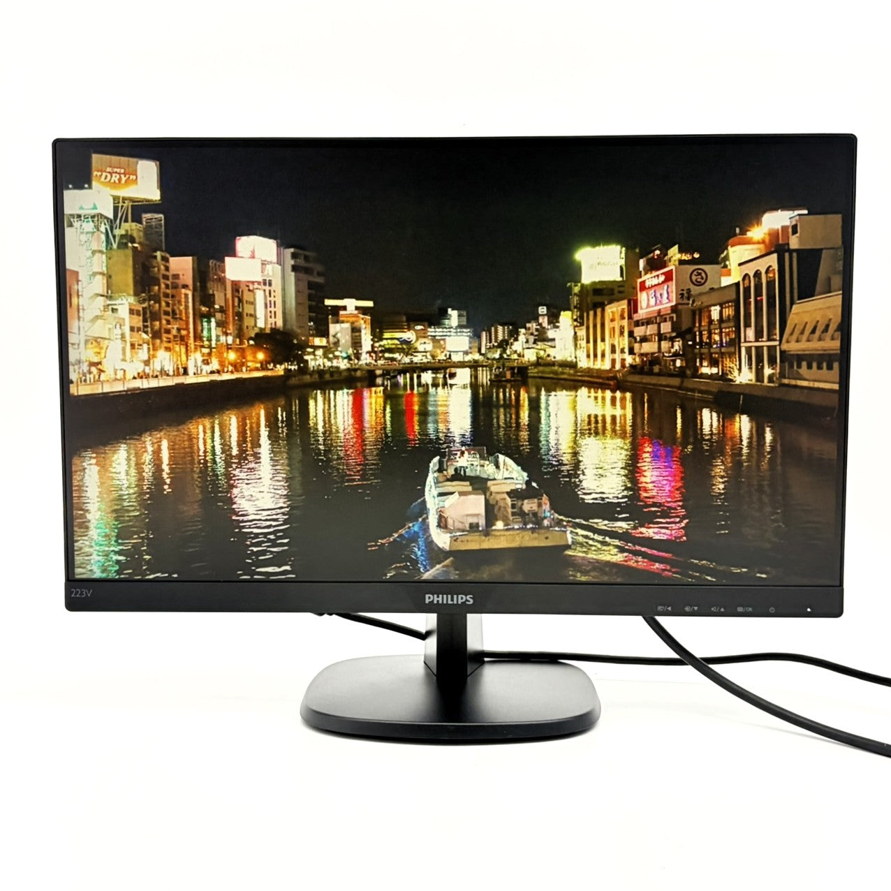 中古モニター】21.5インチ メーカー PHILIPS 型番 223V7QJAB/11 入力