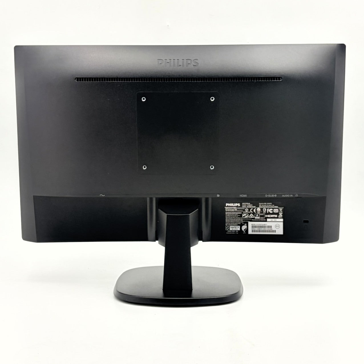 中古モニター】21.5インチ メーカー PHILIPS 型番 223V7QJAB/11 入力