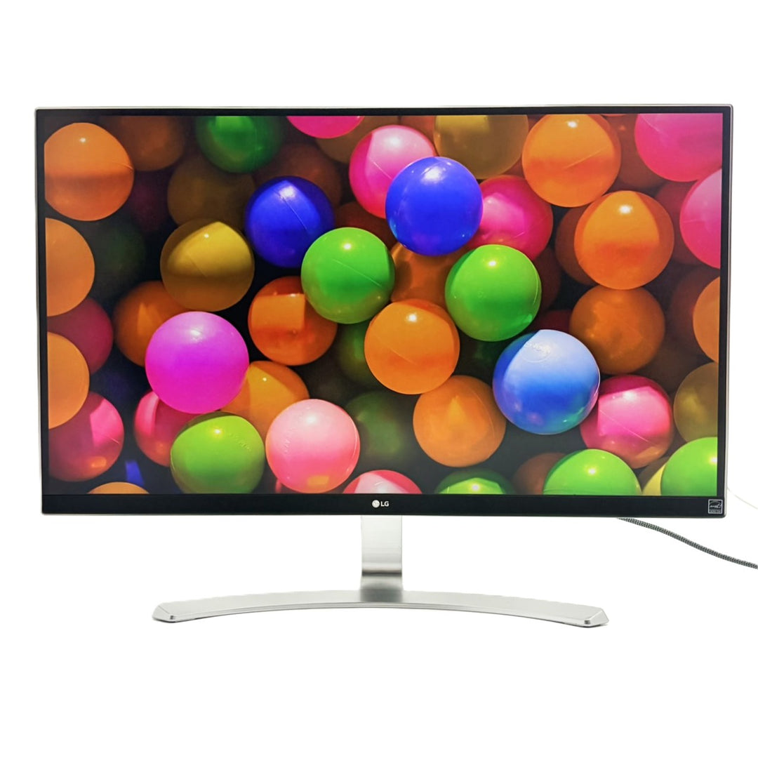 中古モニター】27インチ メーカー LG 型番 27UD68-W 入力端子 HDMI 