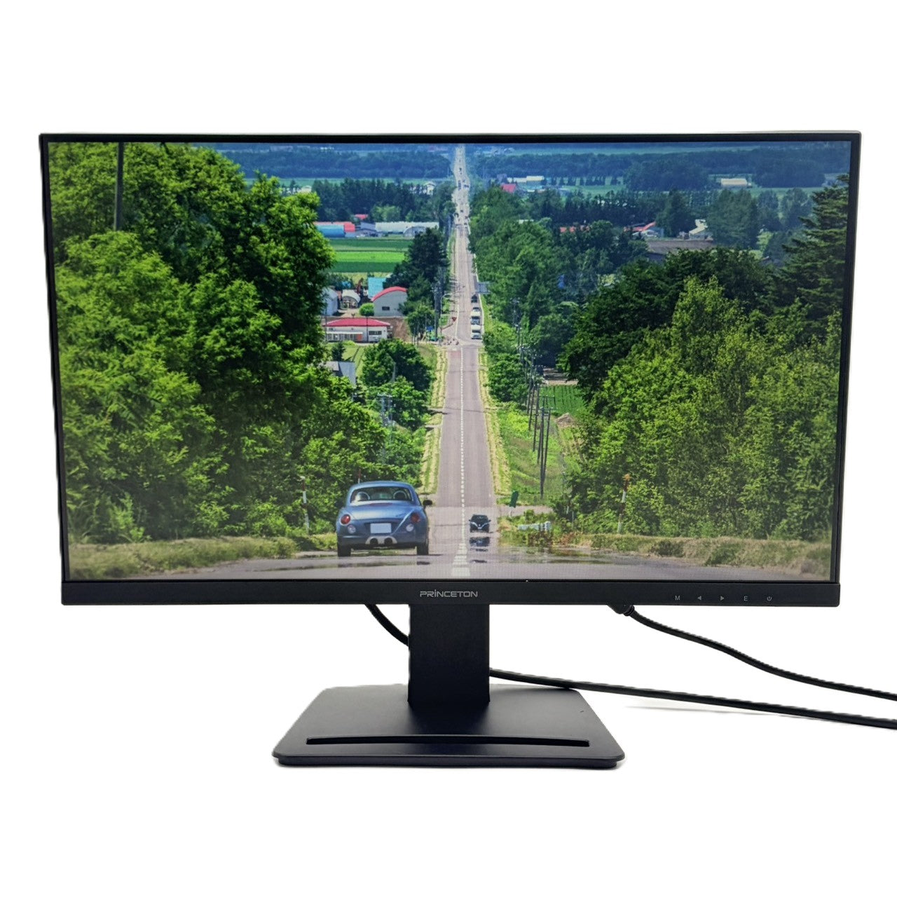 【中古モニター】23.8インチ メーカー PRINCETON 型番 PTFBFG-24W 入力端子 HDMI D-Sub 解像度 1920x1080 Aランク 中古 液晶 モニター PC ディスプレイ