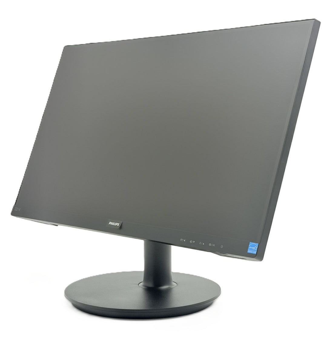 中古モニター】21.5インチ メーカー PHILIPS 型番 221V8/11 入力端子 