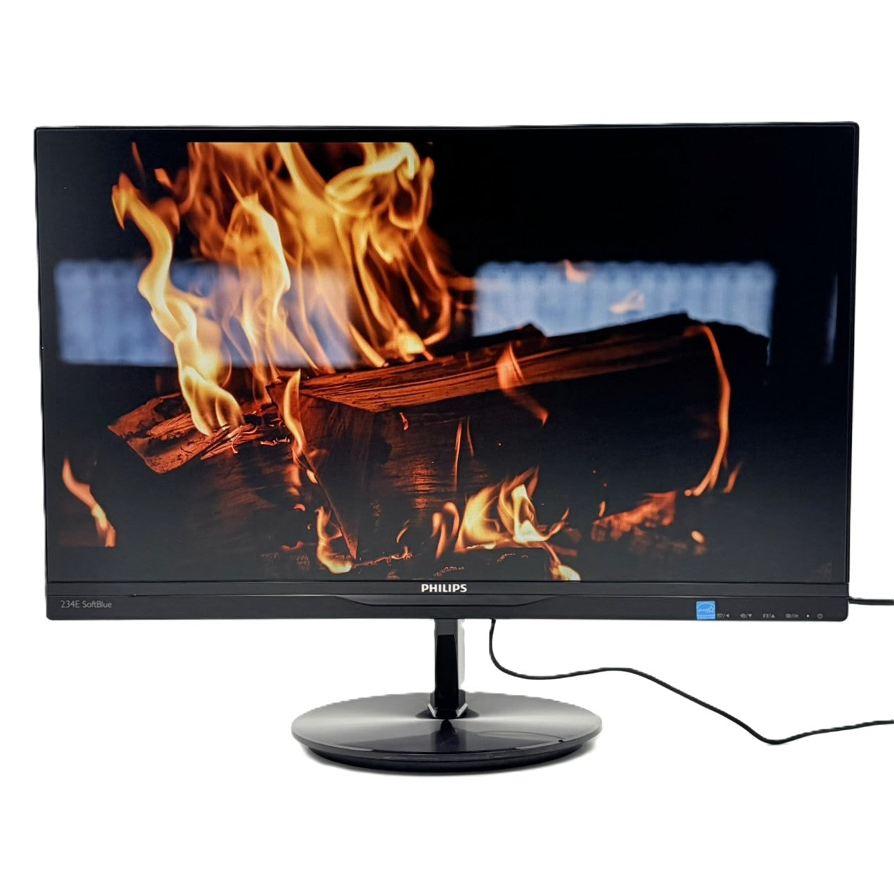 【中古モニター】23インチ メーカー PHILIPS 型番 234E5EDSB/11 入力端子 HDMI D-Sub DVI 解像度 1920x1080 Aランク 中古 液晶 モニター PC ディスプレイ