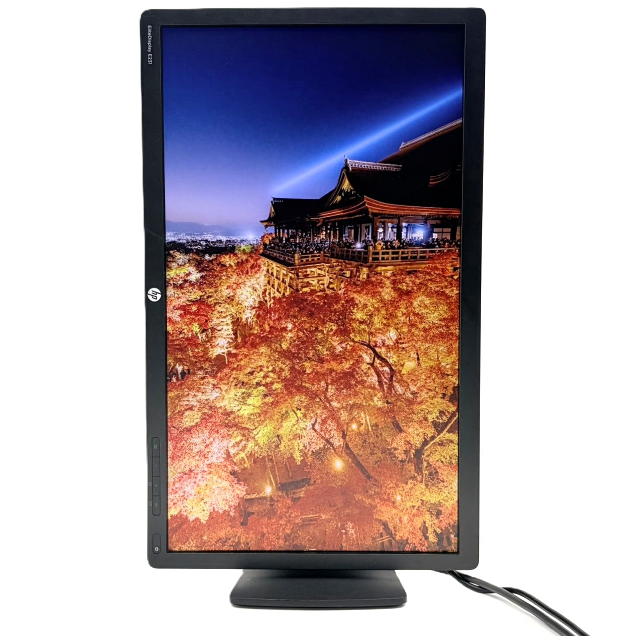 【中古モニター】23インチ メーカー HP 型番 E231 入力端子 D-Sub DVI Displayport 解像度 1920x1080 Aランク 中古 液晶 モニター PC ディスプレイ