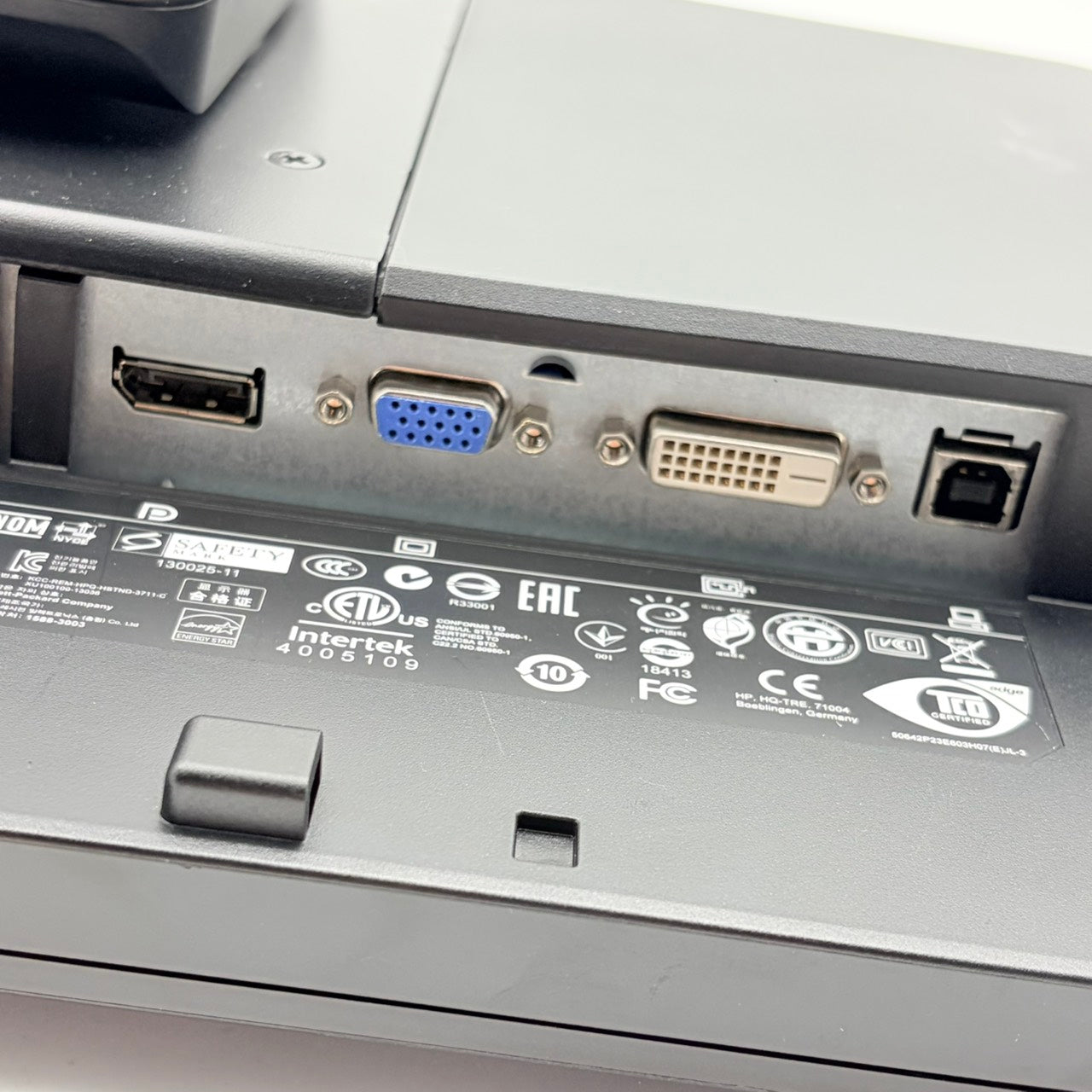 【中古モニター】23インチ メーカー HP 型番 E231 入力端子 D-Sub DVI Displayport 解像度 1920x1080 Aランク 中古 液晶 モニター PC ディスプレイ