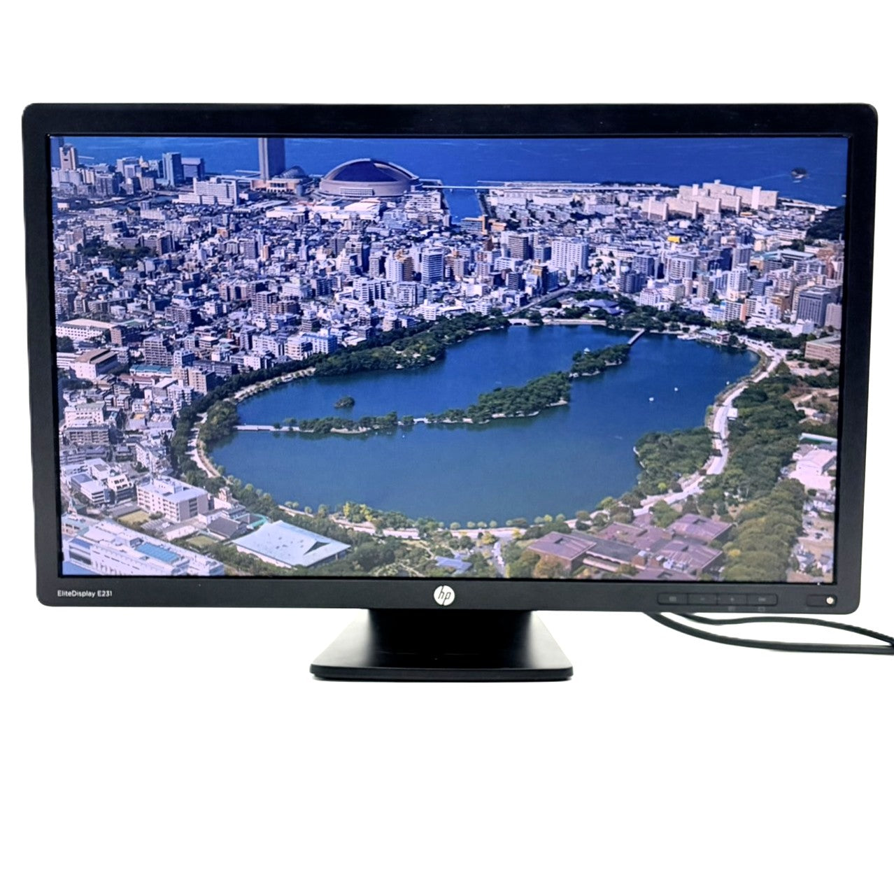 【中古モニター】23インチ メーカー HP 型番 E231 入力端子 D-Sub DVI Displayport 解像度 1920x1080 Cランク 中古 液晶 モニター PC ディスプレイ
