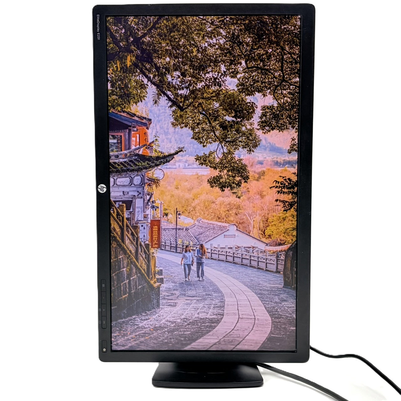 【中古モニター】23インチ メーカー HP 型番 E231 入力端子 D-Sub DVI Displayport 解像度 1920x1080 Cランク 中古 液晶 モニター PC ディスプレイ