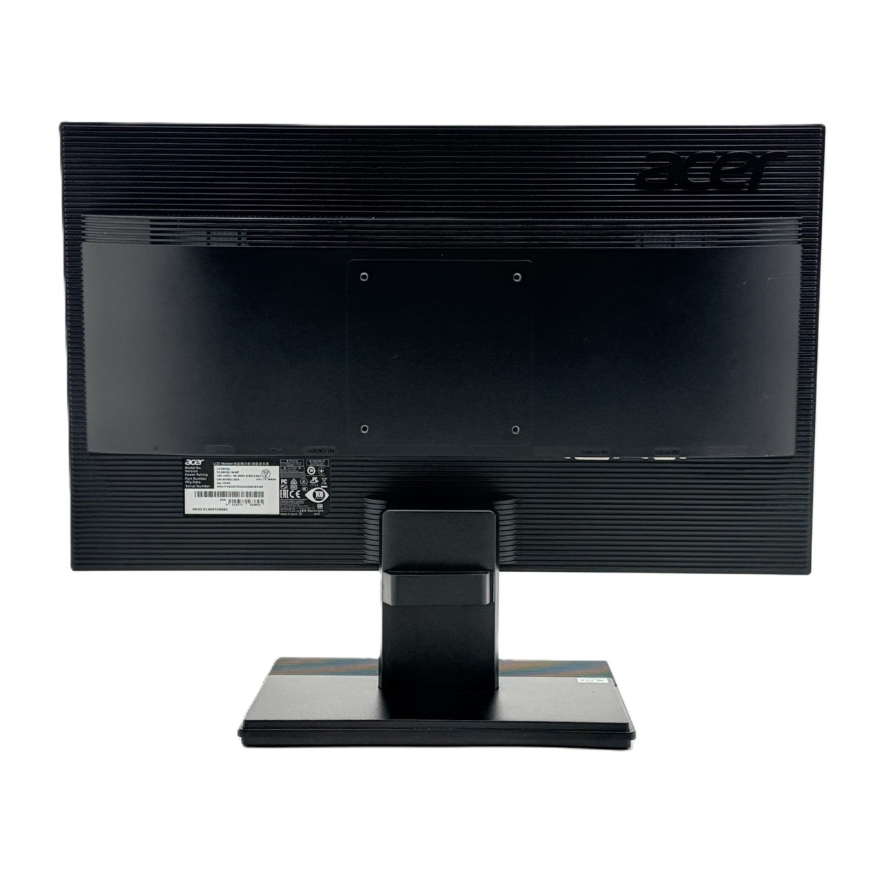 【中古モニター】21.5インチ メーカー Acer 型番 V226HQL 入力端子 D-Sub DVI 解像度 1920x1080 Cランク 中古 液晶 モニター PC ディスプレイ