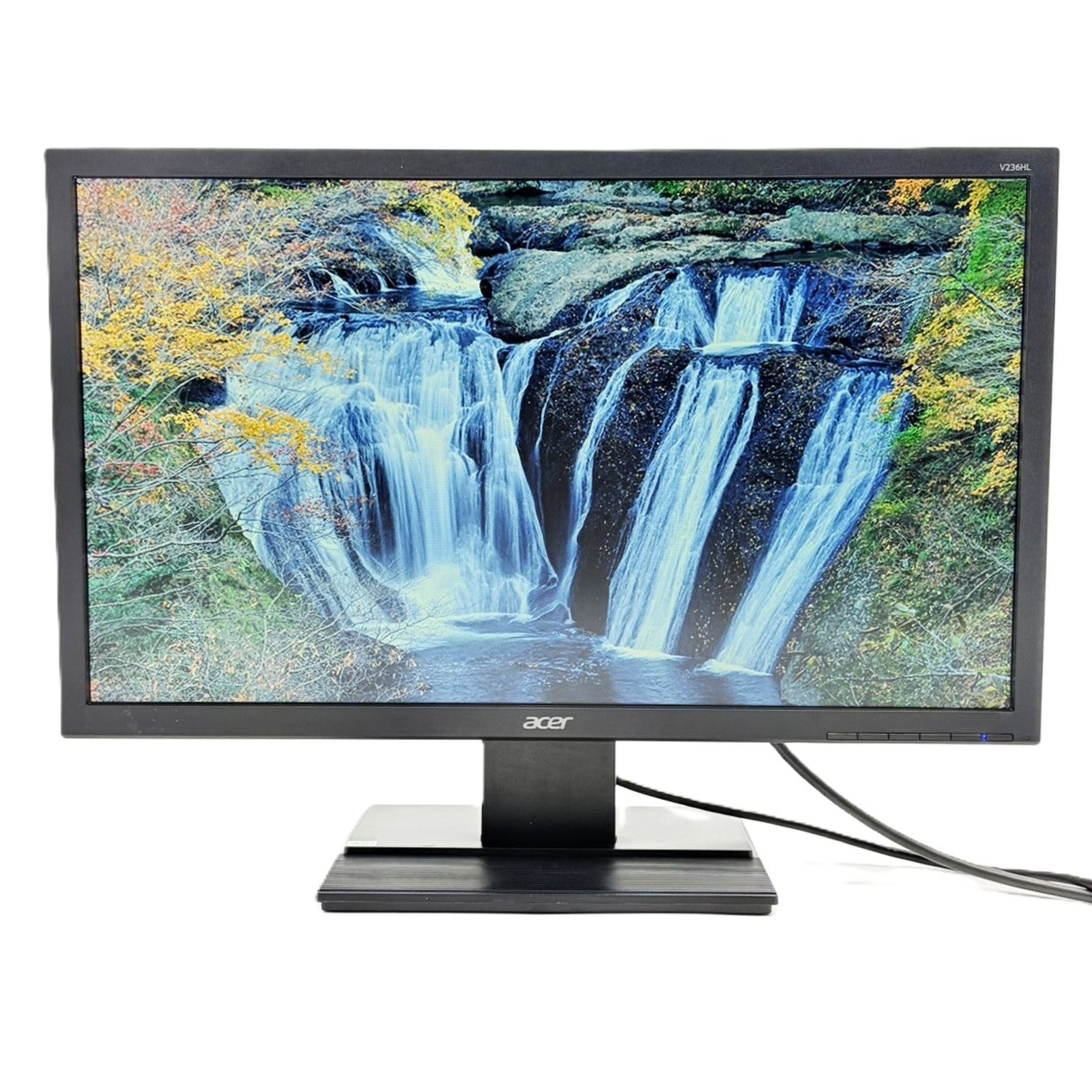 【中古モニター】23インチ メーカー Acer 型番 V236HL 入力端子 D-Sub DVI 解像度 1920x1080 Cランク 中古 液晶 モニター PC ディスプレイ