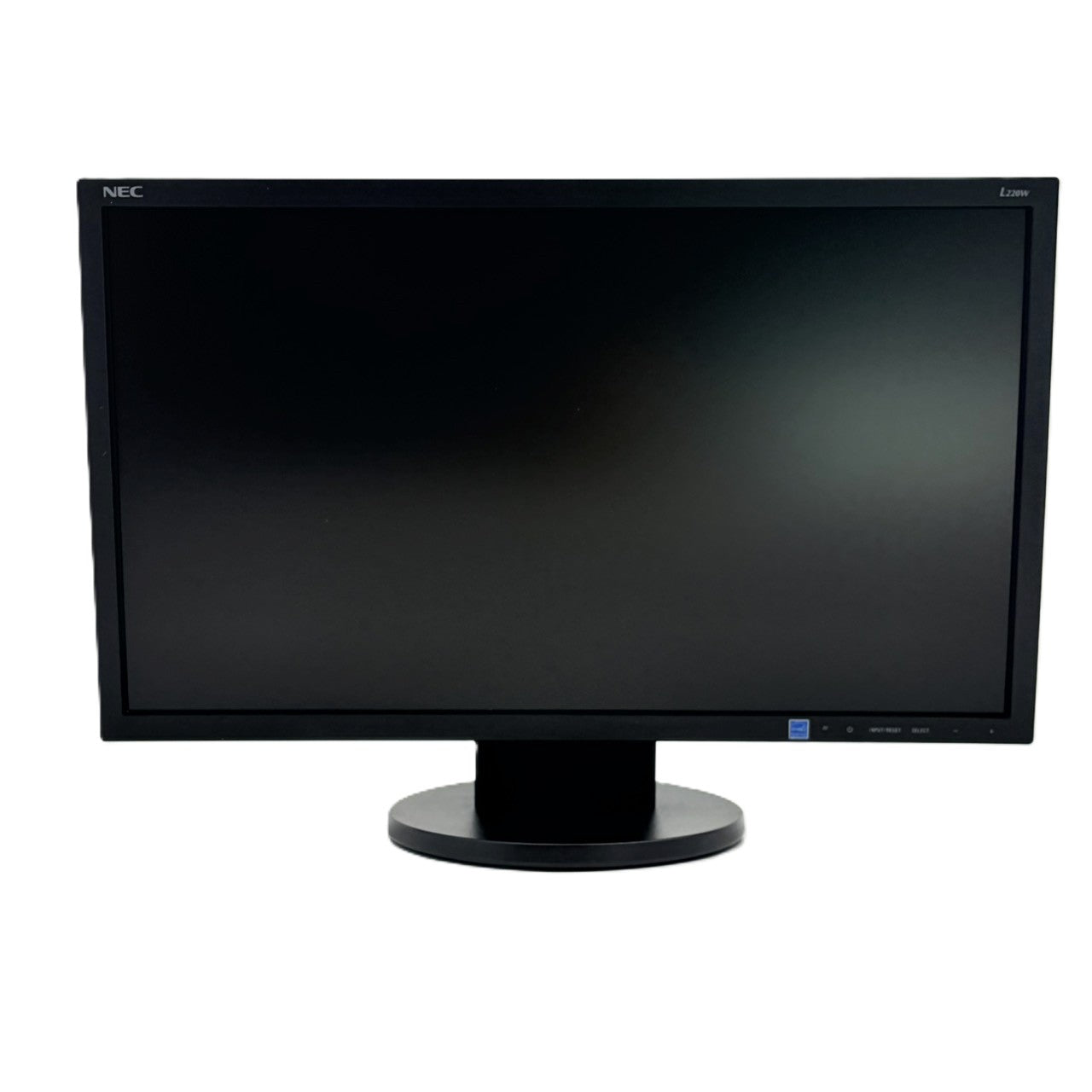 【中古モニター】21.5インチ メーカー NEC 型番 LCD-L220W-BK 入力端子 D-Sub DVI 解像度 1920x1080 Bランク 中古 液晶 モニター PC ディスプレイ