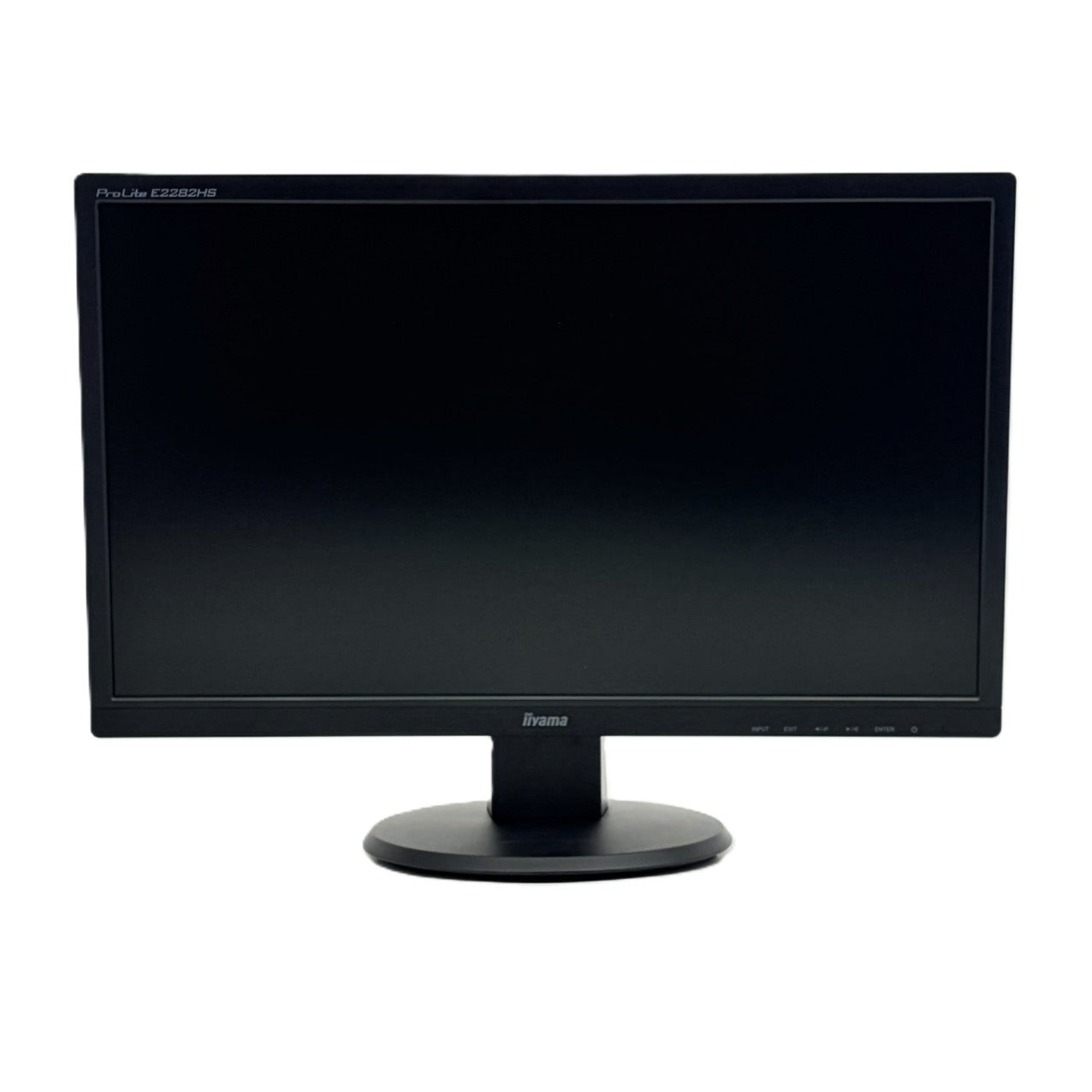 【中古モニター】21.5インチ メーカー iiyama 型番 E2282HS-B1 入力端子 HDMI D-Sub DVI 解像度 1920×1080 Aランク 中古 液晶 モニター PC ディスプレイ