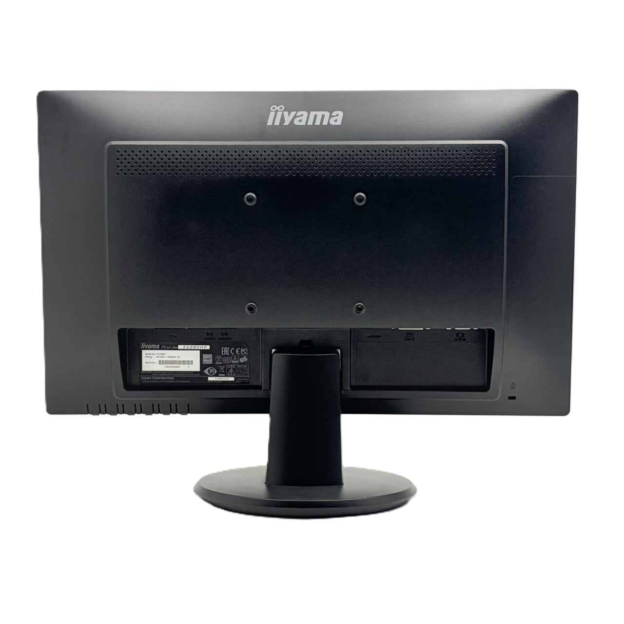 【中古モニター】21.5インチ メーカー iiyama 型番 E2282HS-B1 入力端子 HDMI D-Sub DVI 解像度 1920×1080 Aランク 中古 液晶 モニター PC ディスプレイ