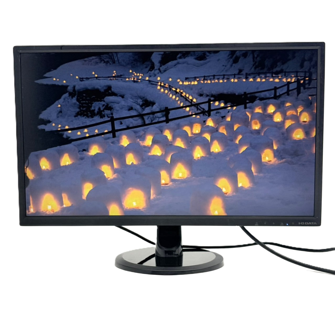 【中古モニター】23.8インチ メーカー I-ODATA 型番  EX-LD2381DB 入力端子 HDMI D-Sub DVI 解像度 1920x1080 Bランク 中古 液晶 モニター PC ディスプレイ