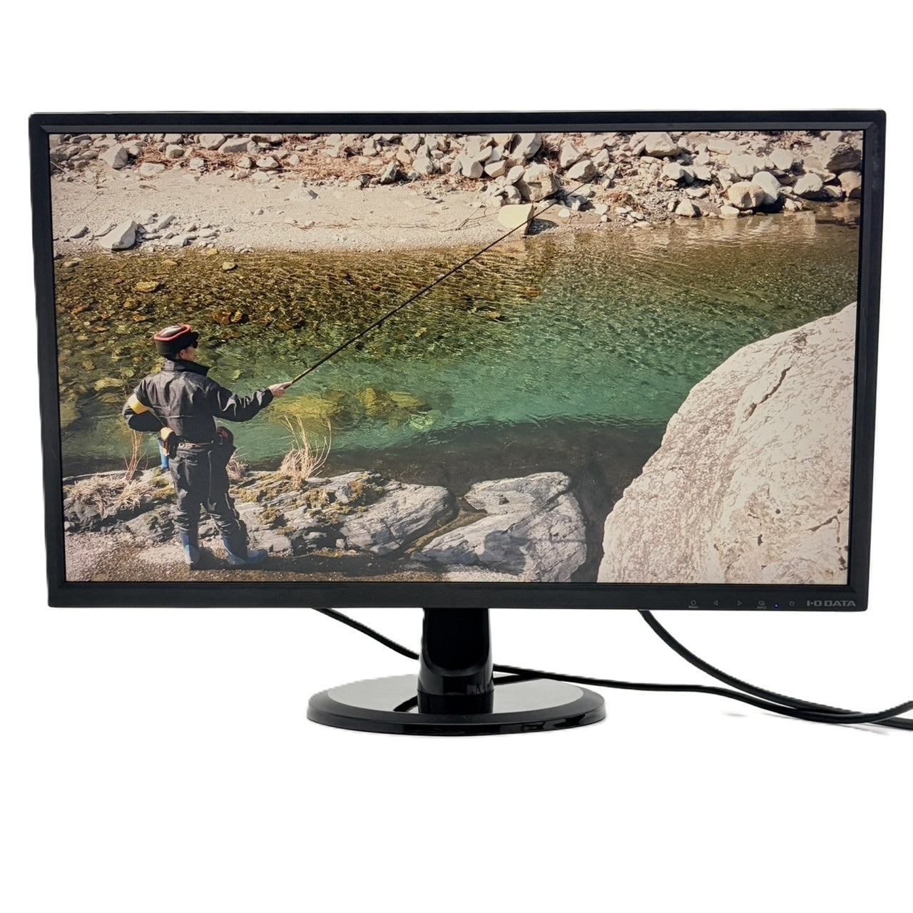 【中古モニター】23.8インチ メーカー I-ODATA 型番  EX-LD2381DB 入力端子 HDMI D-Sub DVI 解像度 1920x1080 Cランク 中古 液晶 モニター PC ディスプレイ