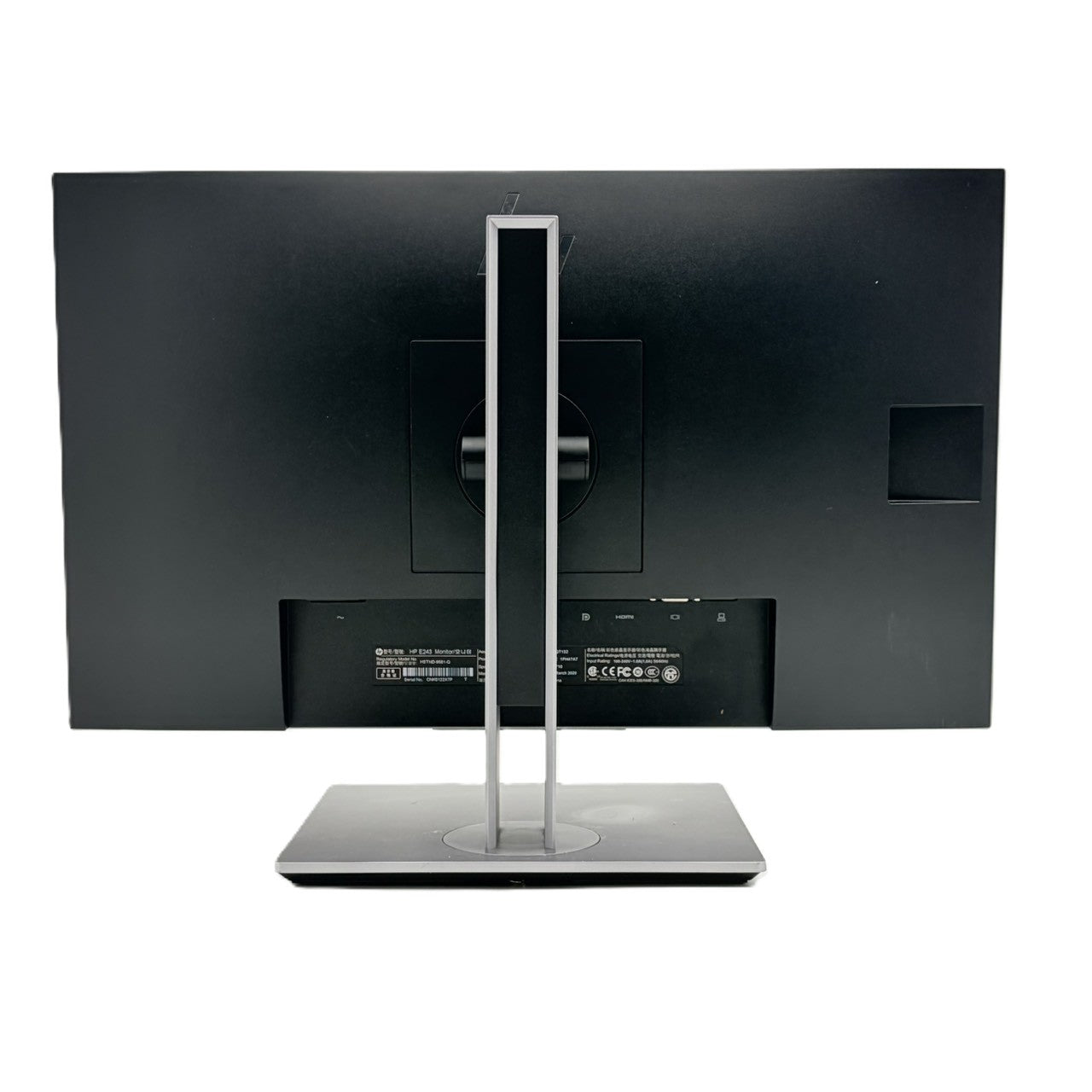 【中古モニター】23.8インチ メーカー HP 型番 E243 入力端子 HDMI D-Sub Displayport 解像度 1920x1080 Cランク 中古 液晶 モニター PC ディスプレイ