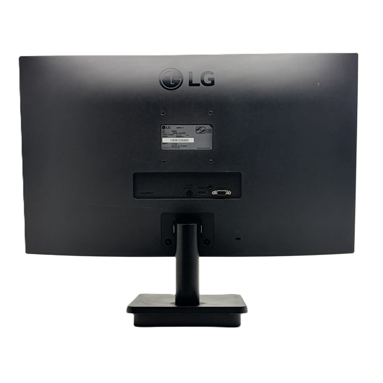 中古モニター】23.8インチ メーカー LG 型番 24MP400-B 入力端子 HDMI