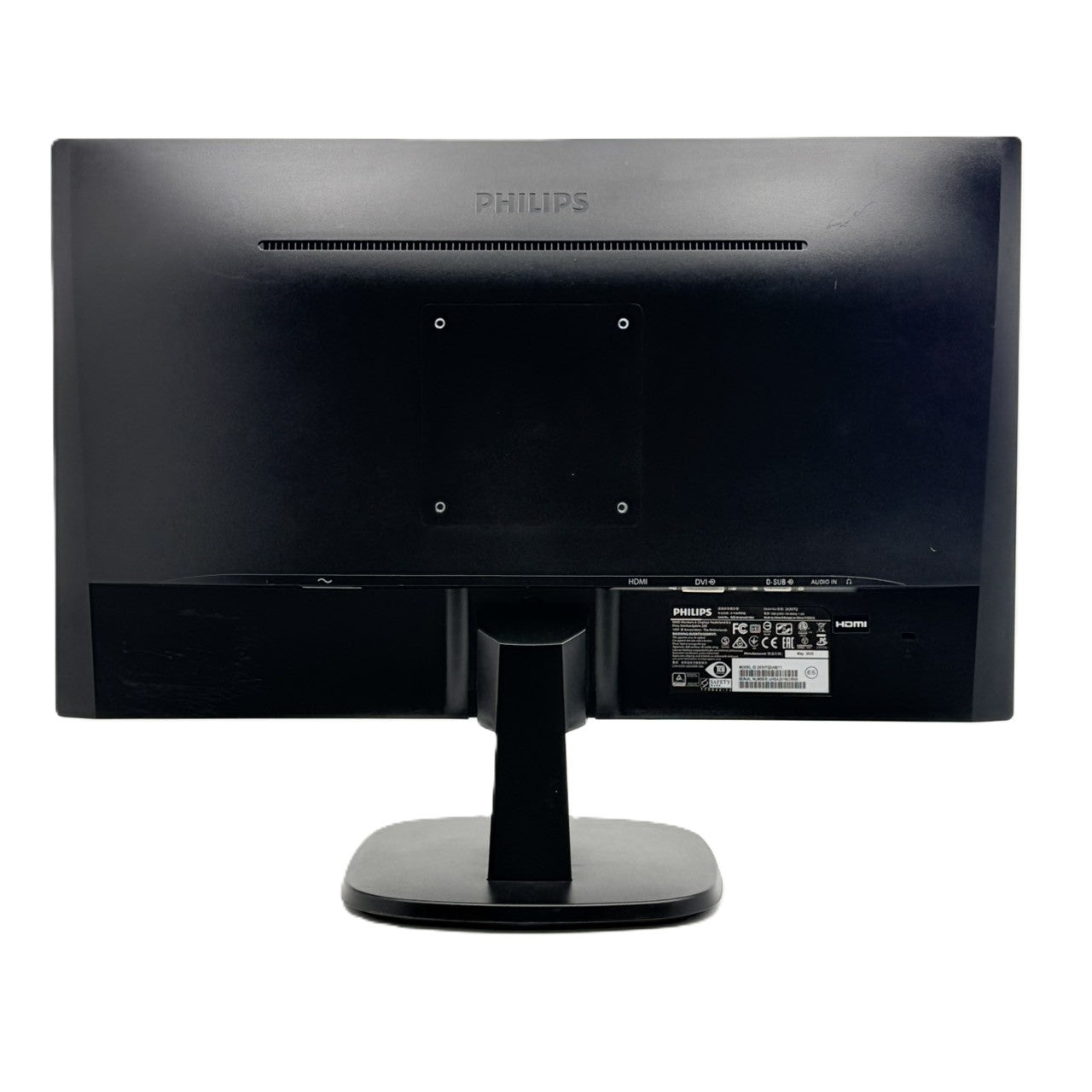 中古モニター】23.8インチ メーカー PHILIPS 型番 243V7QDAB/11 入力