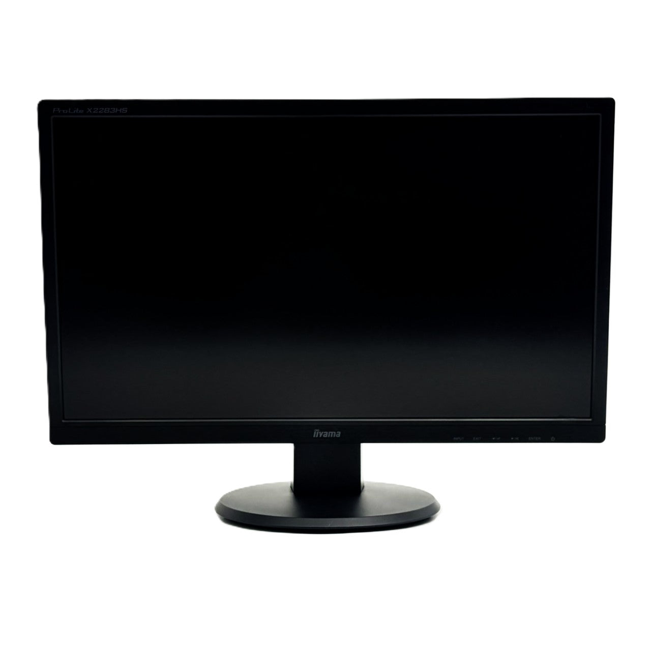 【中古モニター】21.5インチ メーカー iiyama 型番 X2283HS 入力端子 D-Sub HDMI DisplayPort 解像度 1920x1080 Cランク 中古 液晶 モニター PC ディスプレイ