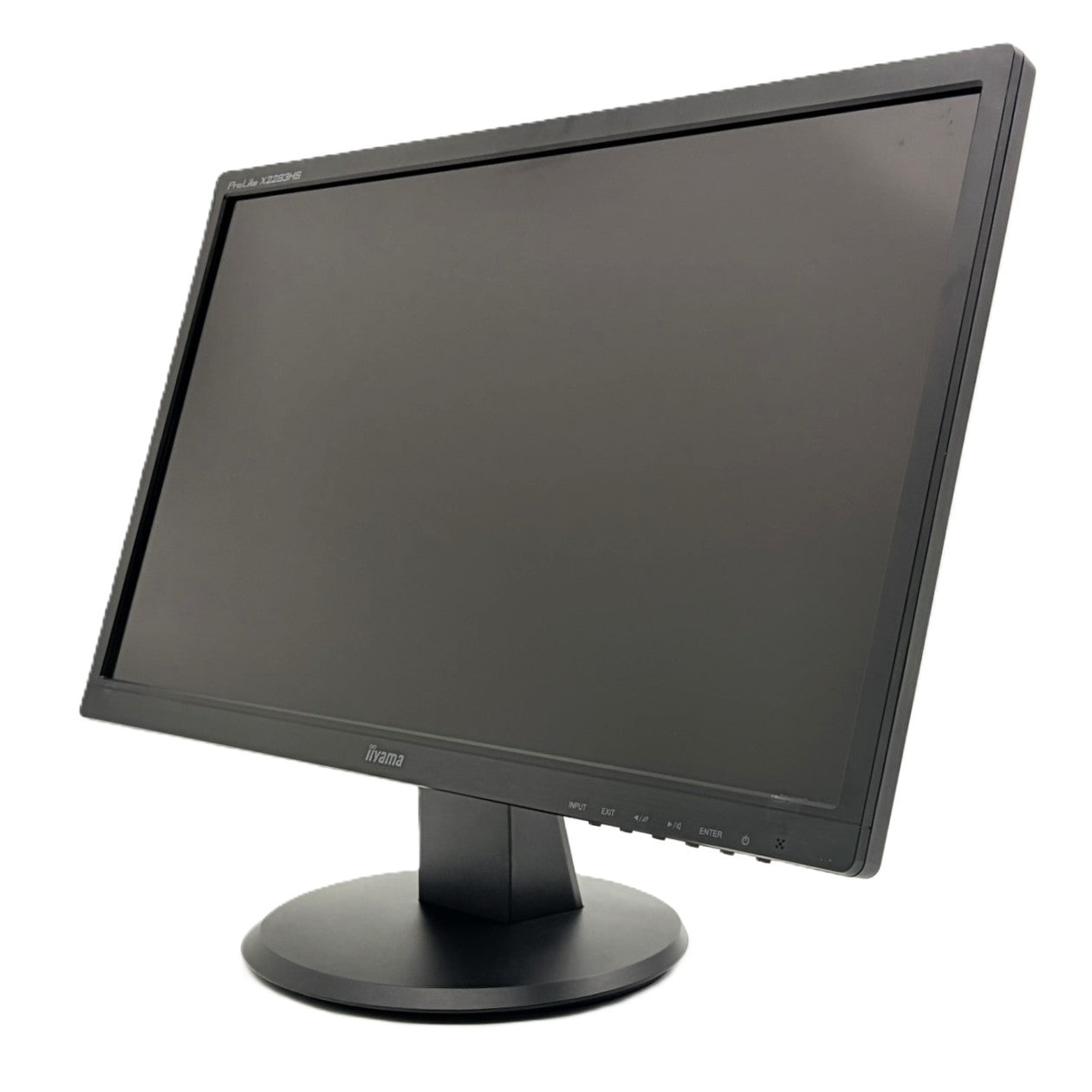 【中古モニター】21.5インチ メーカー iiyama 型番 X2283HS 入力端子 D-Sub HDMI DisplayPort 解像度 1920x1080 Cランク 中古 液晶 モニター PC ディスプレイ