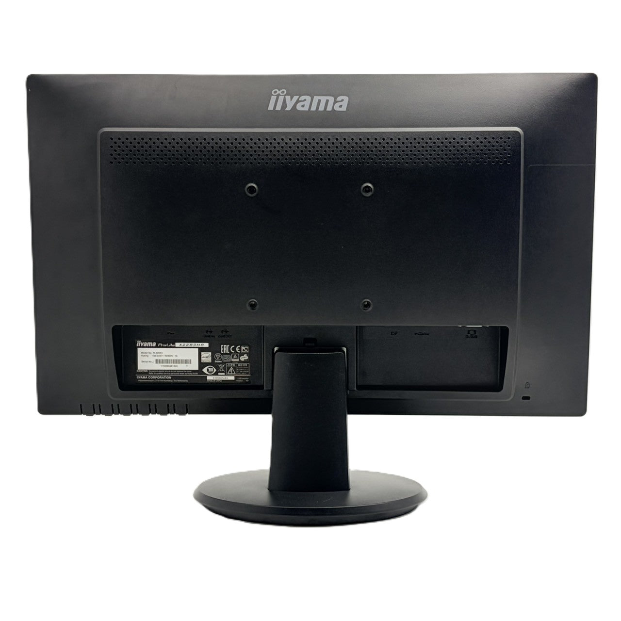 【中古モニター】21.5インチ メーカー iiyama 型番 X2283HS 入力端子 D-Sub HDMI DisplayPort 解像度 1920x1080 Cランク 中古 液晶 モニター PC ディスプレイ