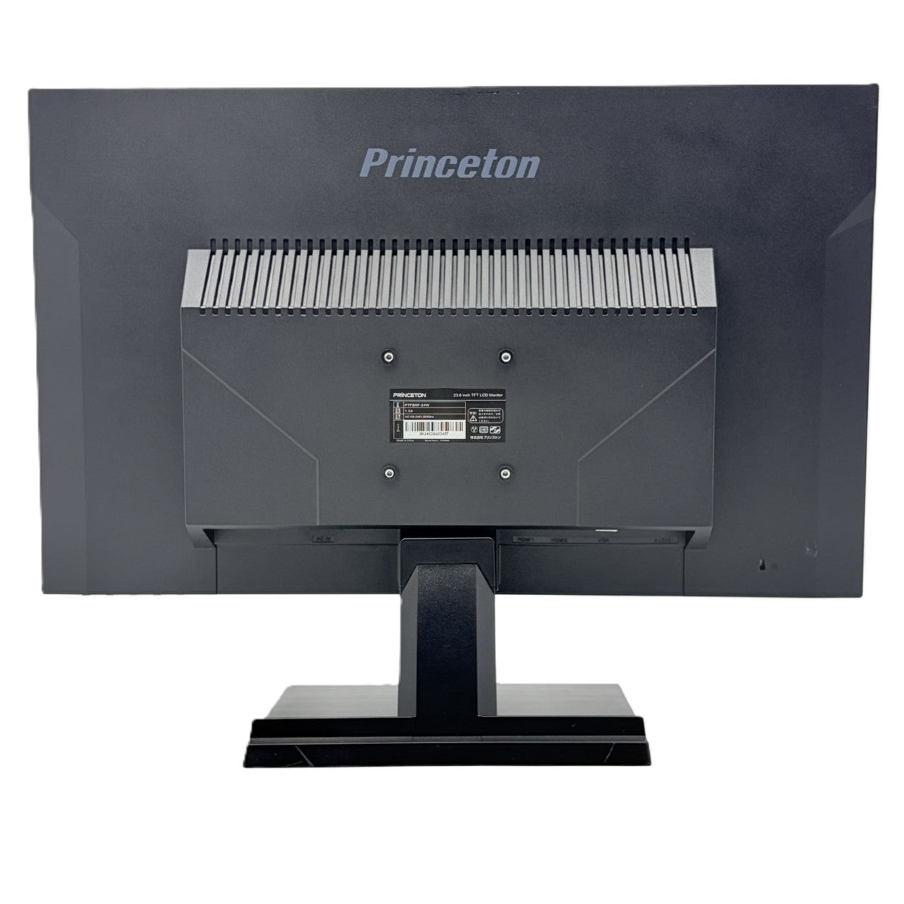 【中古モニター】23.6インチ メーカー PRINCETON 型番 PTFBKF-24W 入力端子 HDMI D-Sub 解像度 1920x1080 Bランク 中古 液晶 モニター PC ディスプレイ
