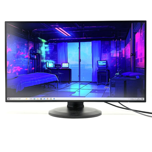 【中古モニター】27インチ メーカー I-ODATA 型番 LCD-MQ272EDB-F 入力端子 HDMI Displayport 解像度 2560x1440 Cランク 中古 液晶 モニター PC ディスプレイ