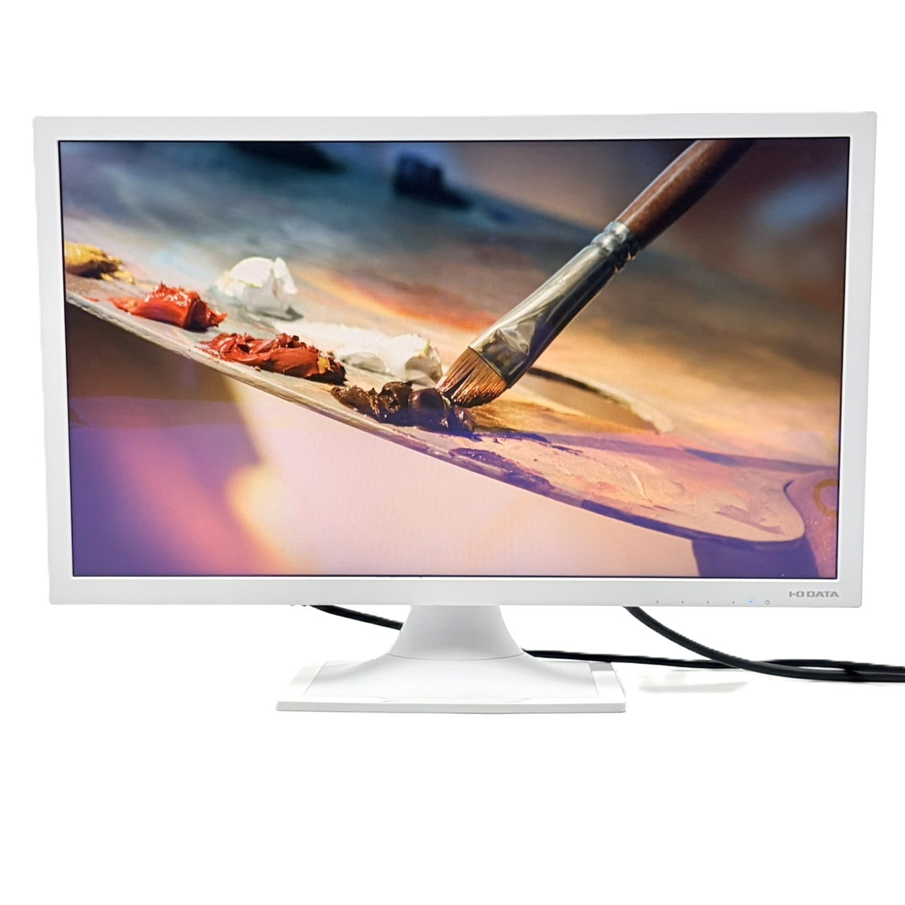 【中古モニター】20.7インチ メーカー I-O DATA 型番 LCD-MF212EW-P 入力端子 HDMI D-Sub DVI 解像度 1920x1080 Cランク 中古 液晶 モニター PC ディスプレイ