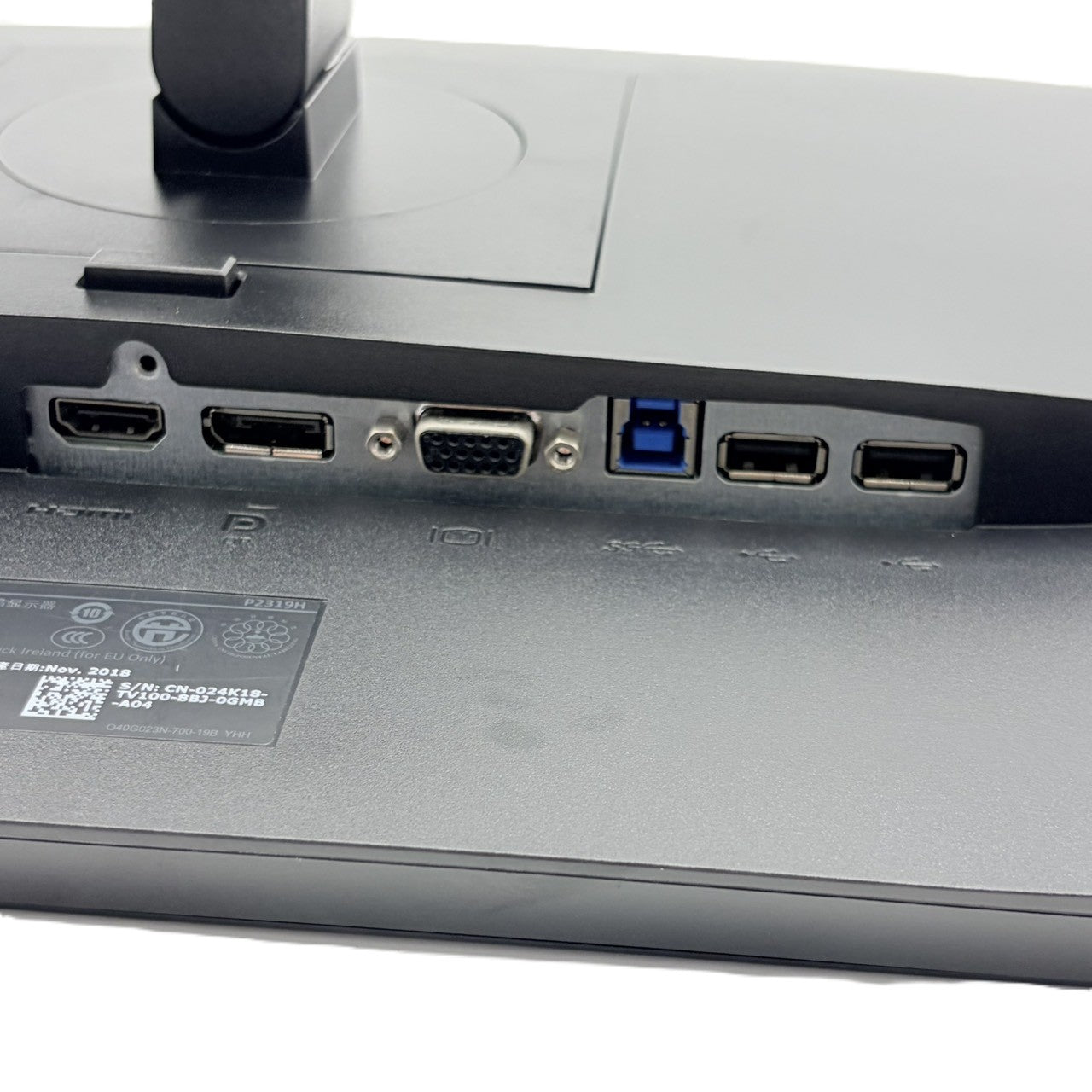 【中古モニター】23インチ メーカー DELL 型番 P2319H 入力端子 HDMI D-Sub Displayort 解像度 1920x1080 Aランク 中古 液晶 モニター PC ディスプレイ