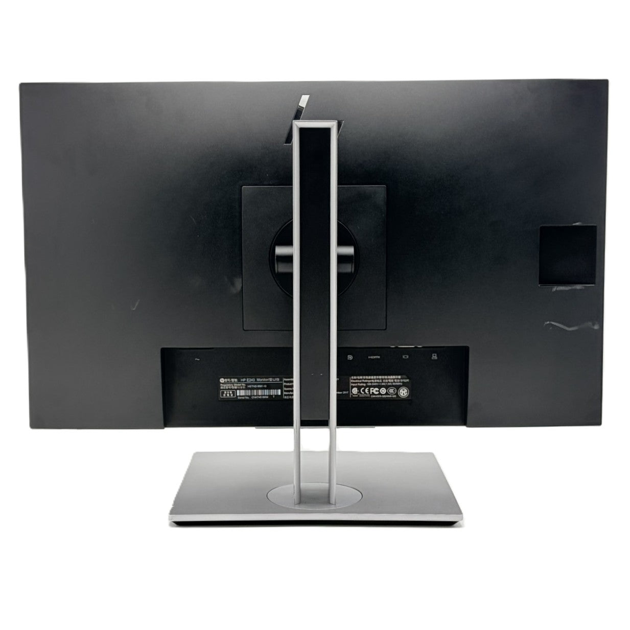 【中古モニター】23.8インチ メーカー HP 型番 E243 入力端子 HDMI D-Sub Displayport 解像度 1920x1080 Bランク 中古 液晶 モニター PC ディスプレイ