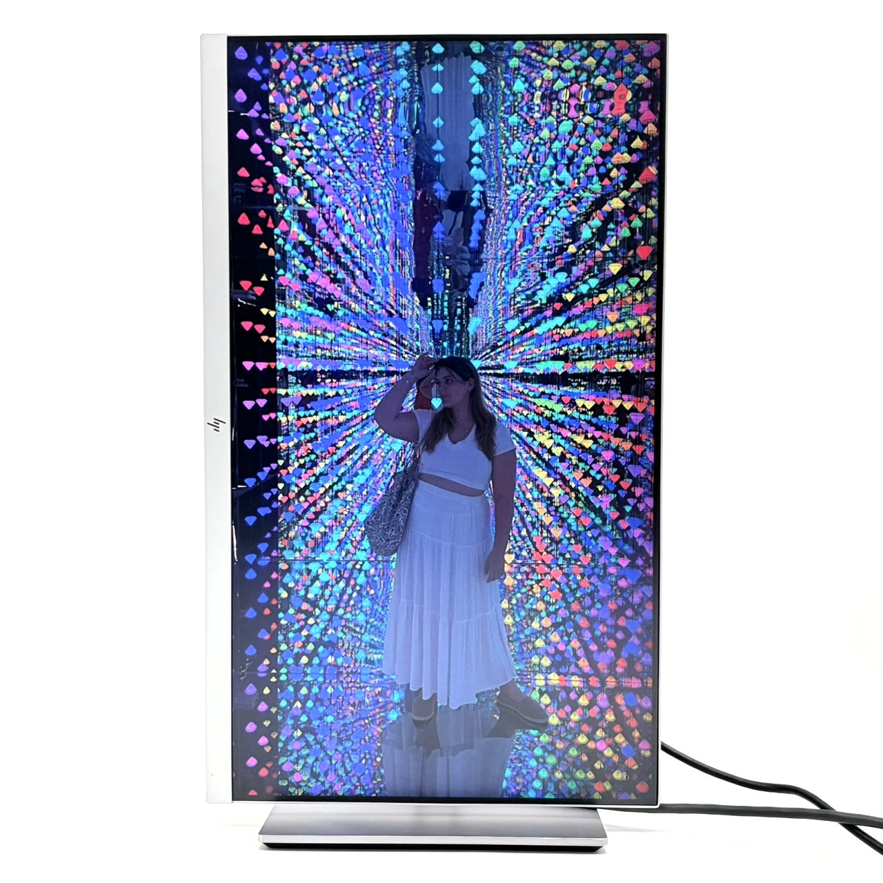 【中古モニター】23.8インチ メーカー HP 型番 E243 入力端子 HDMI D-Sub Displayport 解像度 1920x1080 Bランク 中古 液晶 モニター PC ディスプレイ