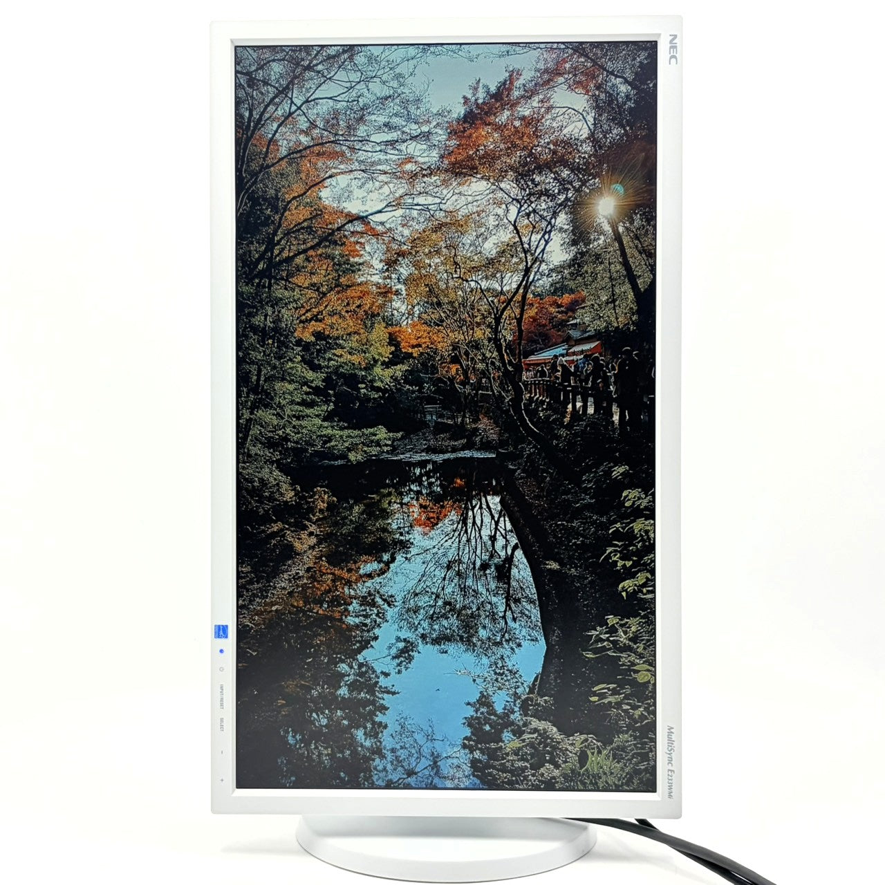 【中古モニター】23インチ メーカー NEC 型番 LCD-E233WMI 入力端子 D-Sub DVI DisplayPort 解像度 1920×1080 Bランク 中古 液晶 モニター PC ディスプレイ
