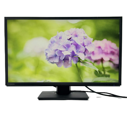 【中古モニター】23.8インチ メーカー I-ODATA 型番 LCD-DF241EDB-F 入力端子 HDMI D-Sub Displayport 解像度 1920x1080 Aランク 中古 液晶 モニター PC ディスプレイ