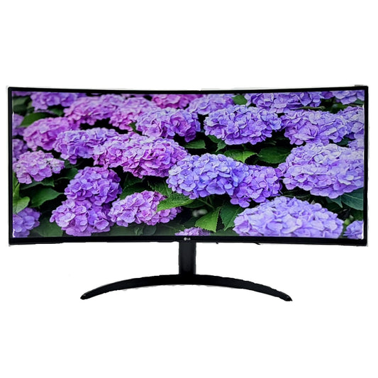 【中古モニター】27インチ メーカー LG 型番 34WP60C-B 入力端子 HDMI Displayport 解像度 3440x1440 Cランク 中古 液晶 モニター PC ディスプレイ