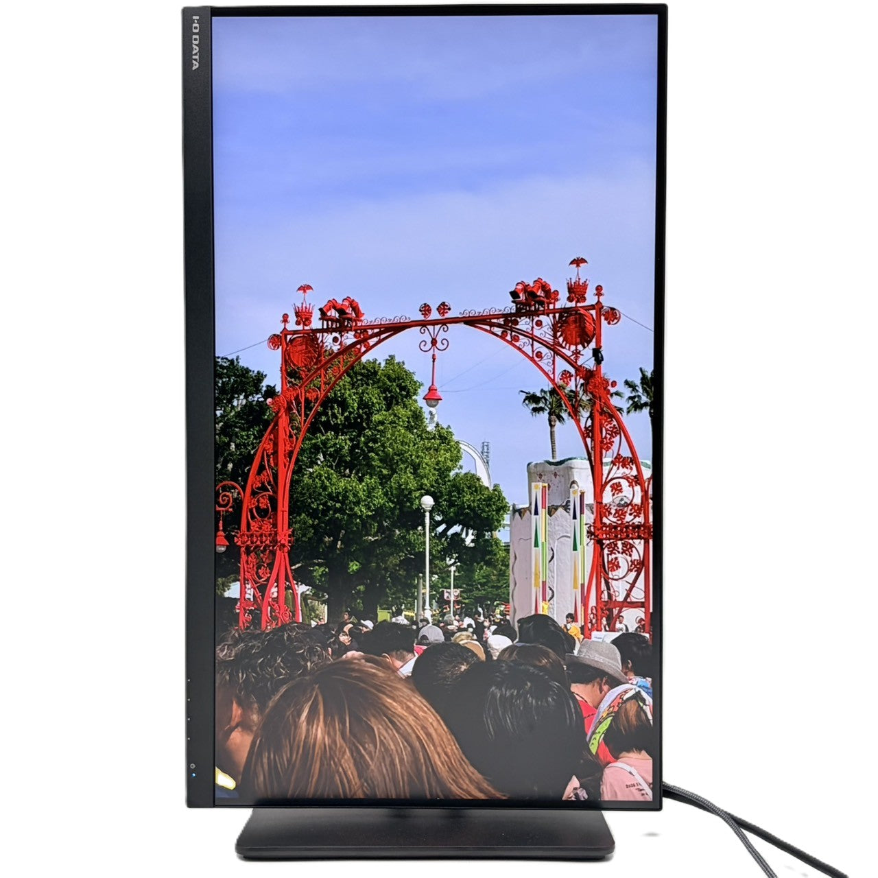 【中古モニター】27インチ メーカー I-O DATA 型番 CU271AB-F 入力端子 HDMI Displayport USBType-C 解像度 3840x2160 Aランク 中古 液晶 モニター PC ディスプレイ