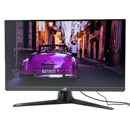 【中古モニター】24.5インチ メーカー ASUS 型番 XG256 入力端子 HDMI DisplayPort 解像度 1920×1080 Aランク 中古 液晶 モニター PC ディスプレイ