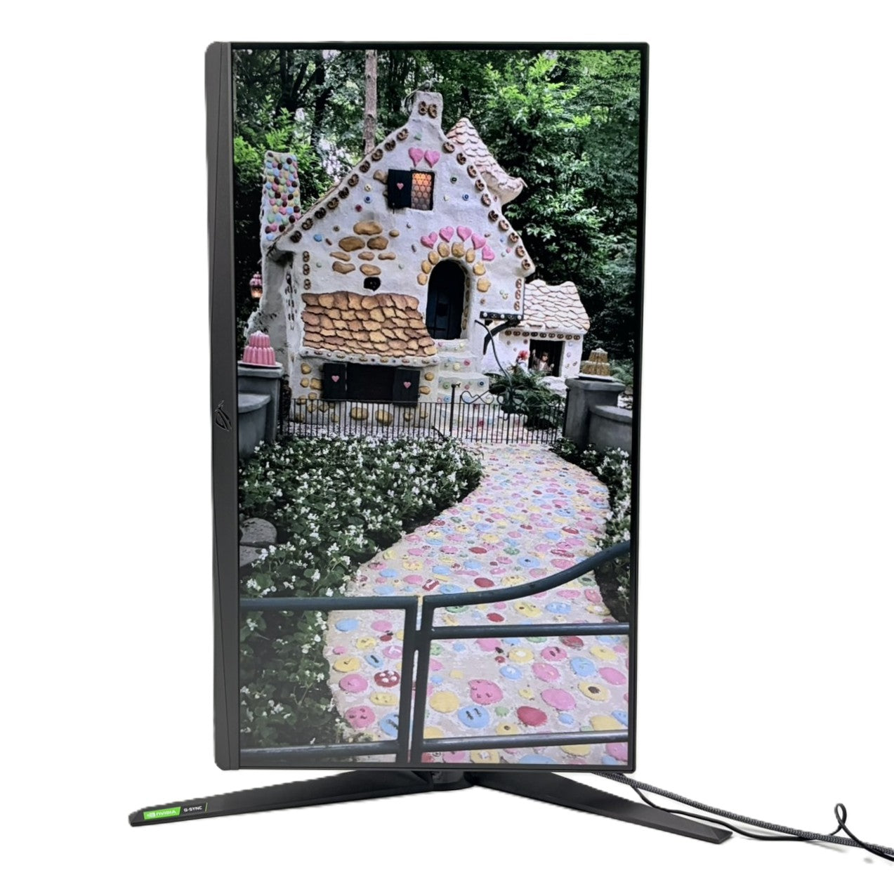 【中古モニター】24.5インチ メーカー ASUS 型番 XG256 入力端子 HDMI DisplayPort 解像度 1920×1080 Aランク 中古 液晶 モニター PC ディスプレイ