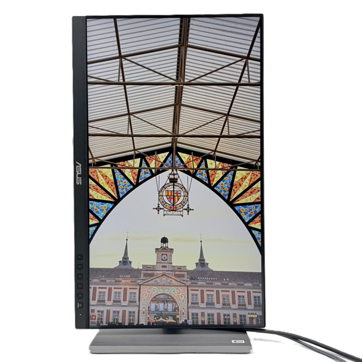 【中古モニター】23.8インチ メーカー ASUS 型番 PA247CV 入力端子 HDMI DisplayPort USB Type-C 解像度 1920×1200 Aランク 中古 液晶 モニター PC ディスプレイ