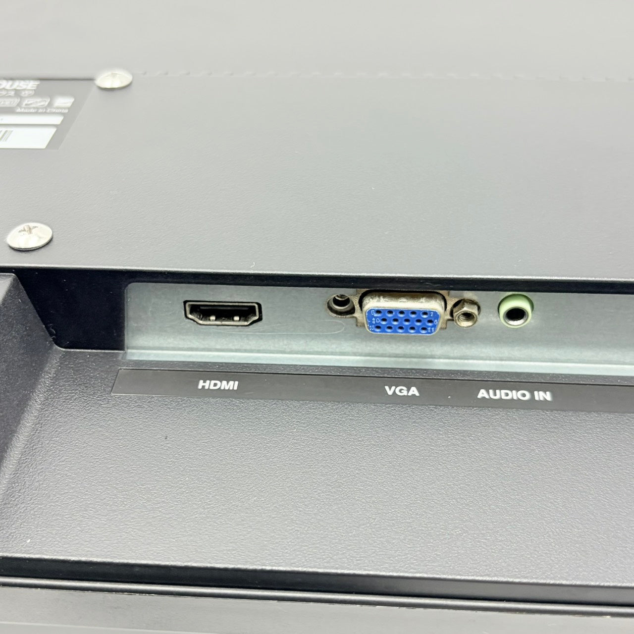 【中古モニター】23.8インチ メーカー GREENHOUSE 型番 GH-LCW24M-BK 入力端子 HDMI D-sub 解像度 1920x1080 Cランク 中古 液晶 モニター PC ディスプレイ
