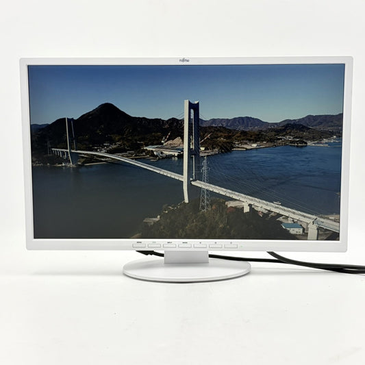 【中古モニター】21.5インチ メーカー FUJITSU 型番 VL-E22-8T 入力端子 D-Sub DVI Displayport 解像度 1920x1080 Cランク 中古 液晶 モニター PC ディスプレイ