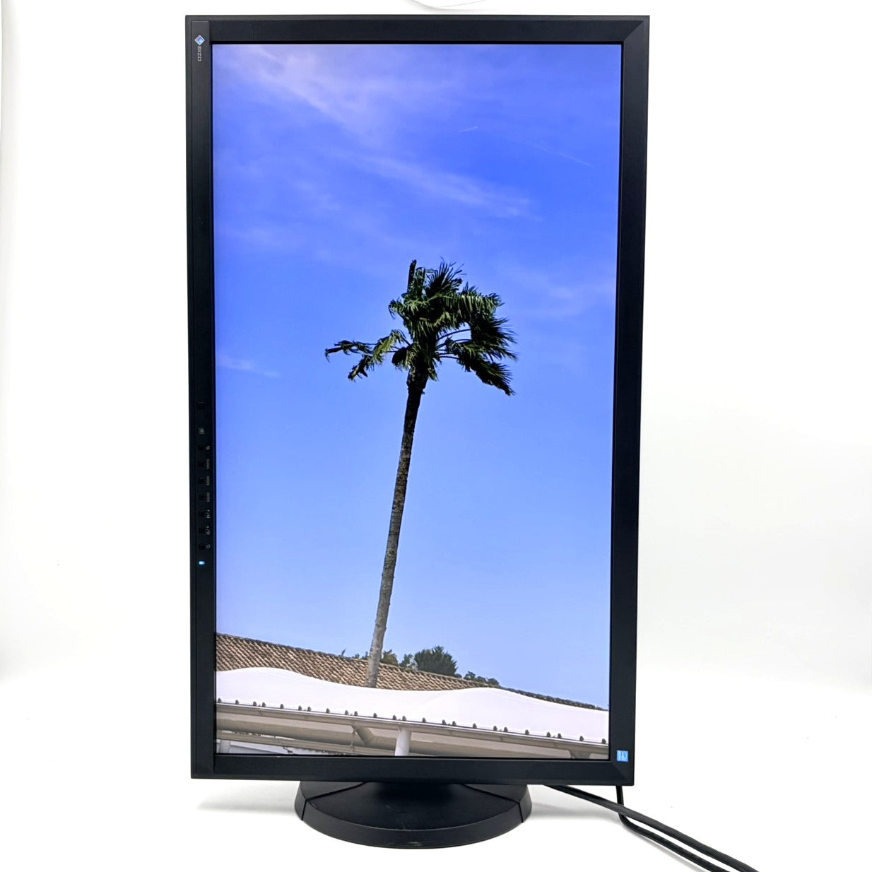 【中古モニター】27インチ メーカー EIZO 型番 EV2736W 入力端子 DVI DisplayPort 解像度 2560x1440 Cランク 中古 液晶 モニター PC ディスプレイ